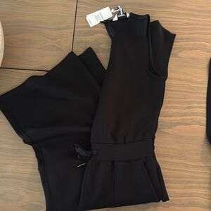 SPANX air essentials Black Jumpsuit S